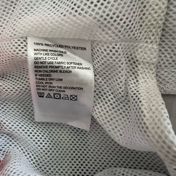 Tommy Bahama Baja Hazy Tides Board Shorts/Swim Trunks 9” Inseam Orange/blue/grey - Picture 8 of 12